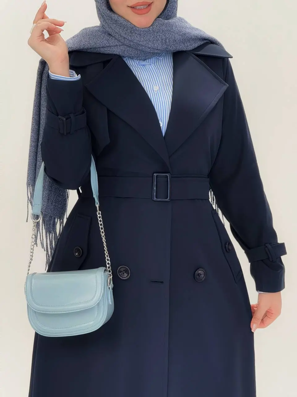 3575-بارونی آستردار شیما